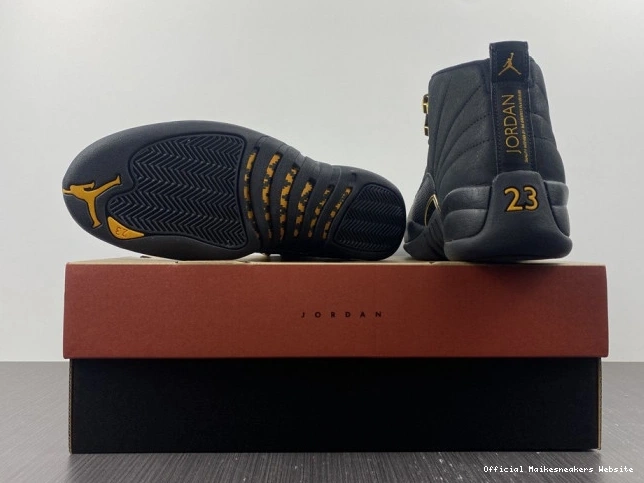 Official Maikesneakers Taxi 12 Air CT8013-071 Jordan Black 0803